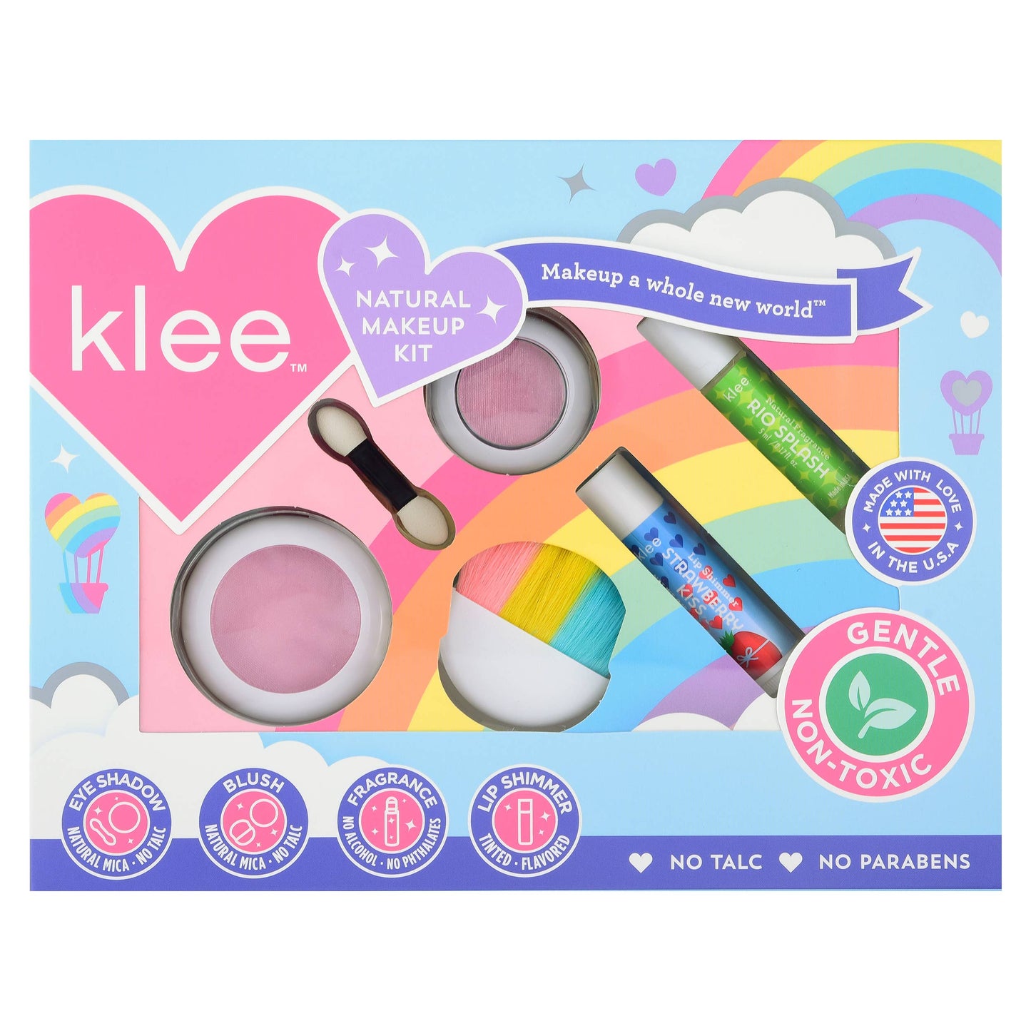 Klee After the Rain- Rainbow Dream 4-PC Makeup Kit
