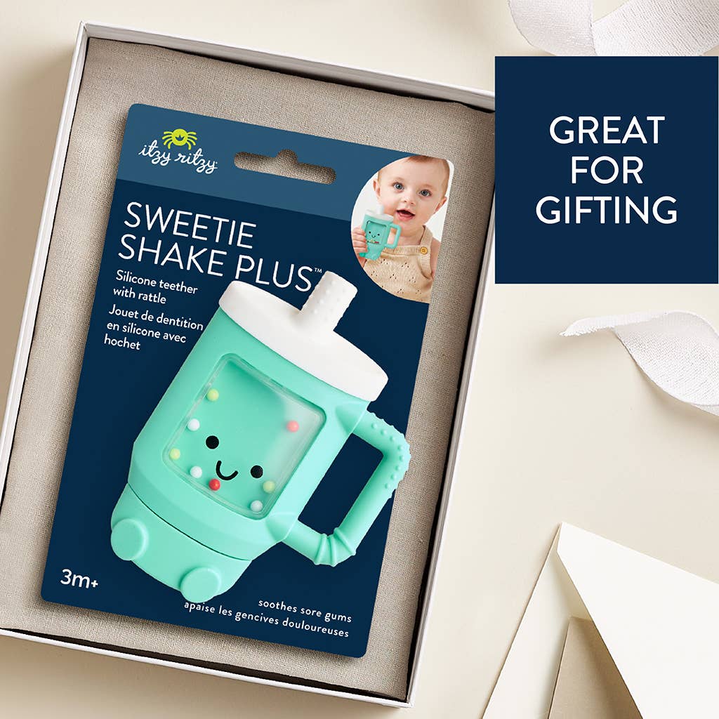 Sweetie Shake Plus™ - Teething + Rattle Toy