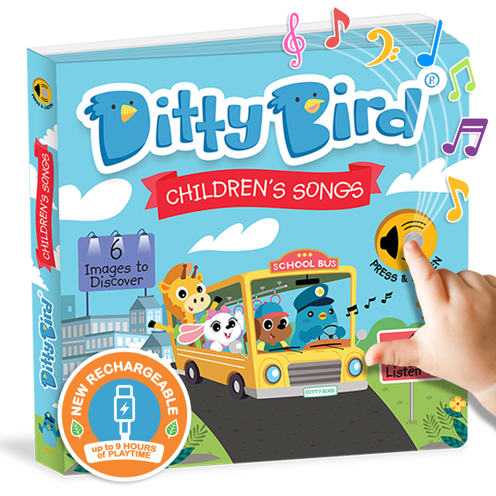 Ditty Bird Sound Book: Children´s Songs-BESTSELLER  USB-C