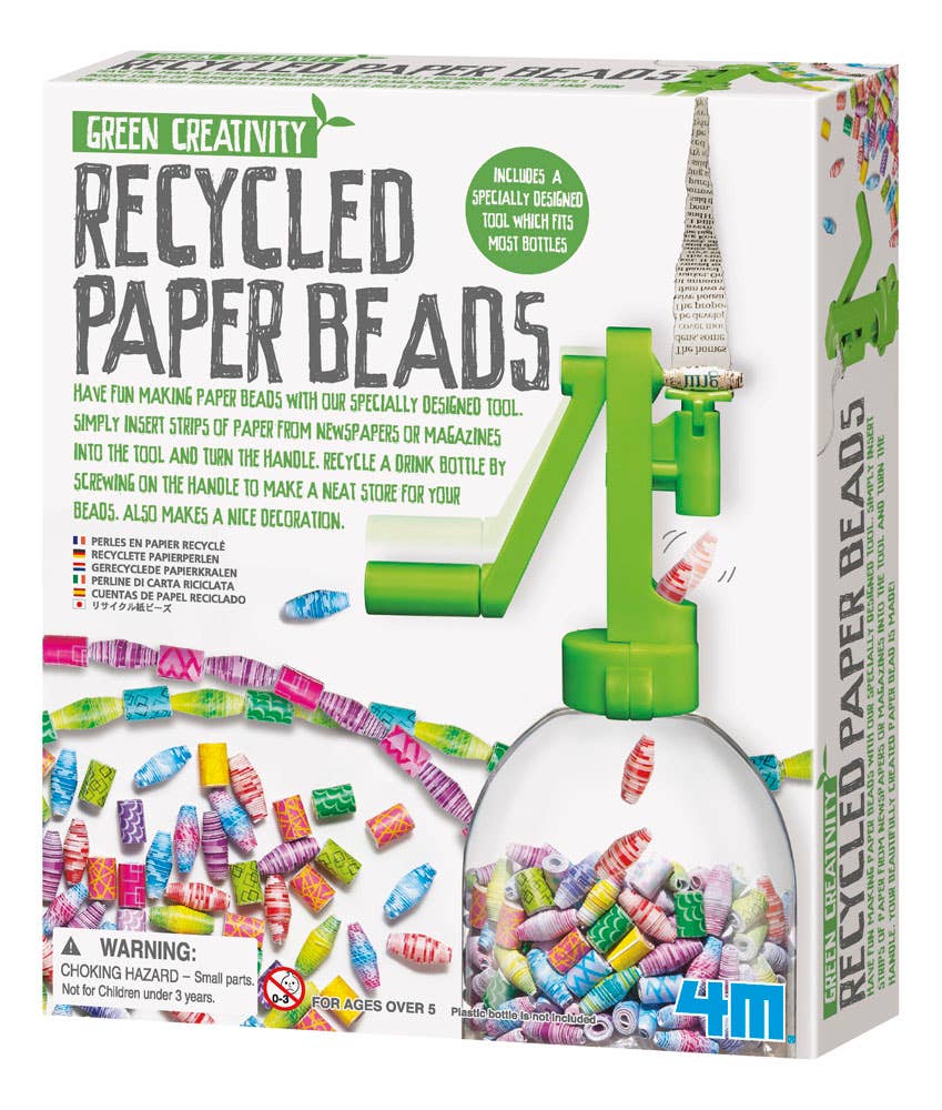 Toysmith 4M Recycled Paper Beads DIY Kit