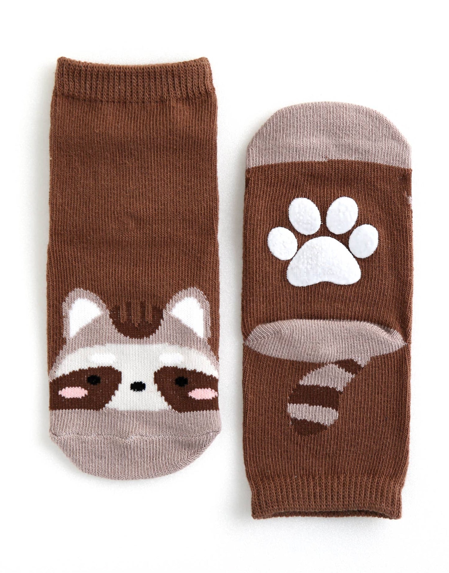 Raccoon Zoo Baby Animal Socks