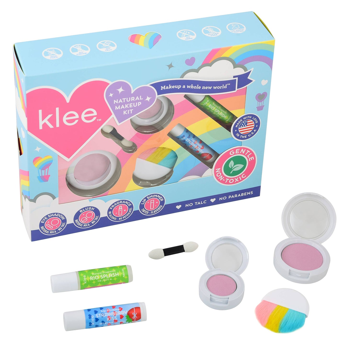 Klee After the Rain- Rainbow Dream 4-PC Makeup Kit