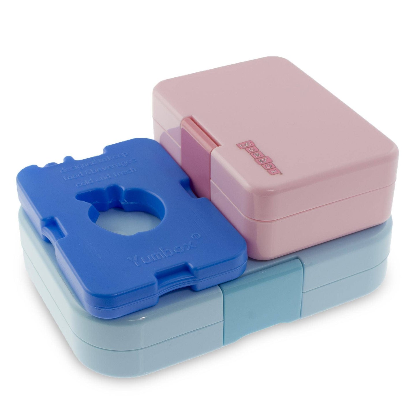 Yumbox Ice Packs - set of 4 Multi - Cool Pack, Slim Long-Las