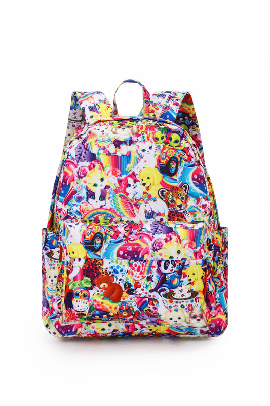 Sassy Kids Colorful Leopard Cute Kids Backpack