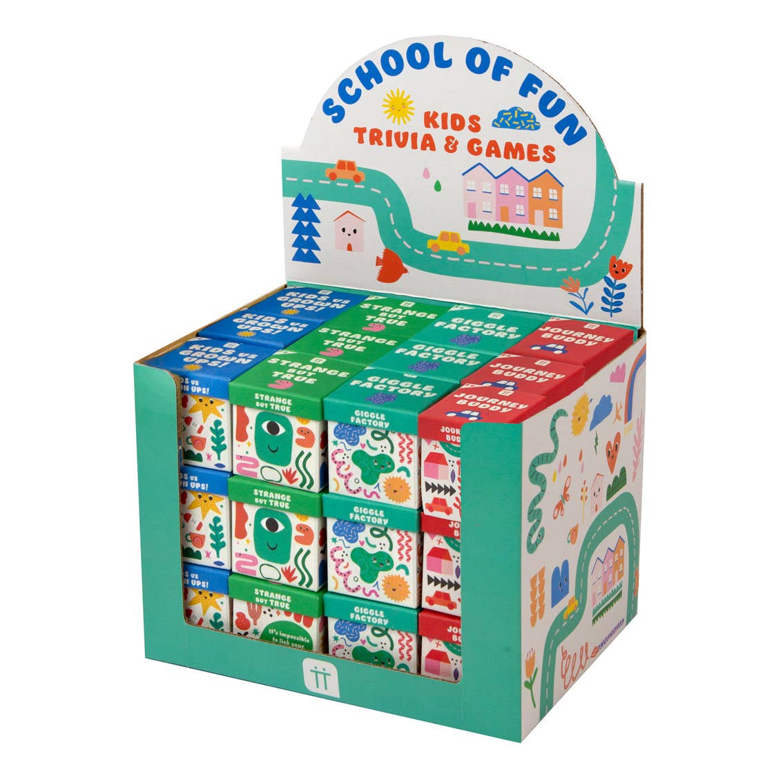 Kids Trivia and Games POS Unit - Pick Up Gifts