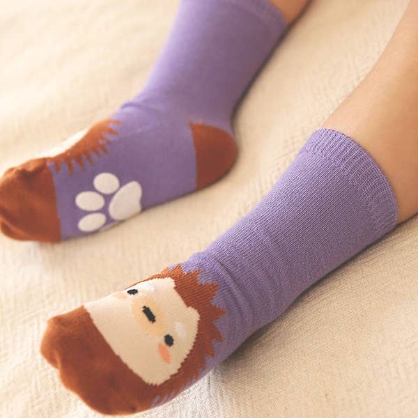 Vaenait Baby Hedgeghog Zoo Socks Baby Animal Socks: Brown