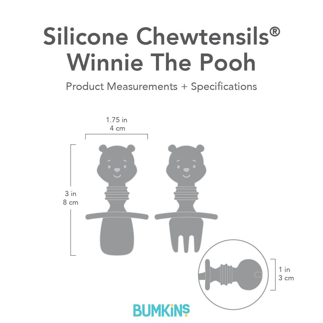 Bumkins Silicone Chewtensils®: Winnie The Pooh