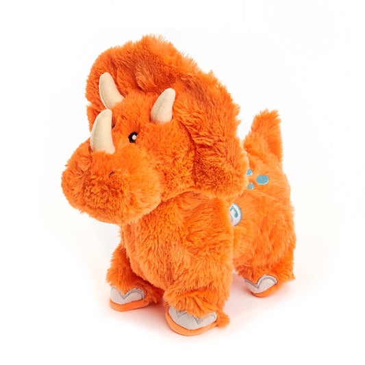 Cuddle Barn Dino Brites - Stompin' Cera (Cute Dinosaur Kids Plush Toy)