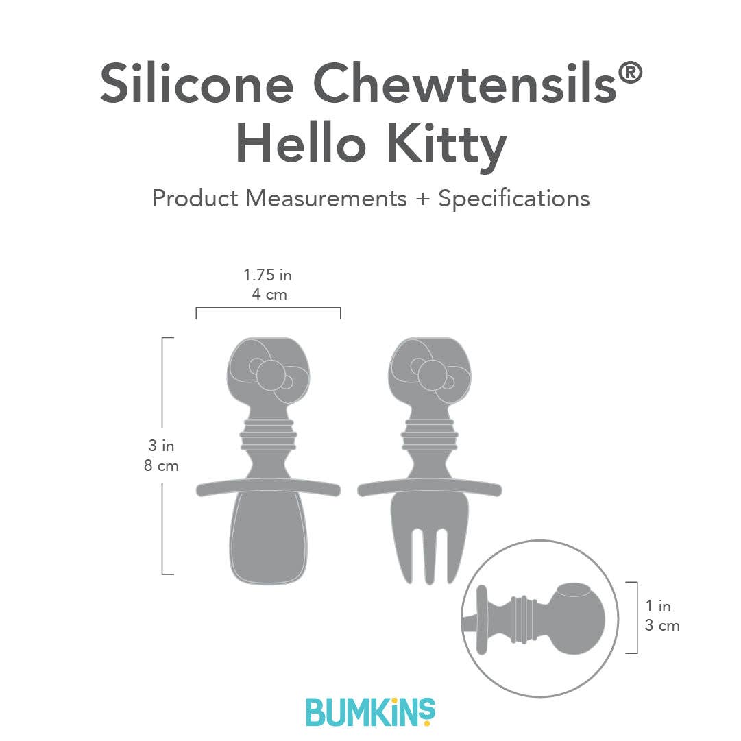 Bumkins Silicone Chewtensils®: Hello Kitty®