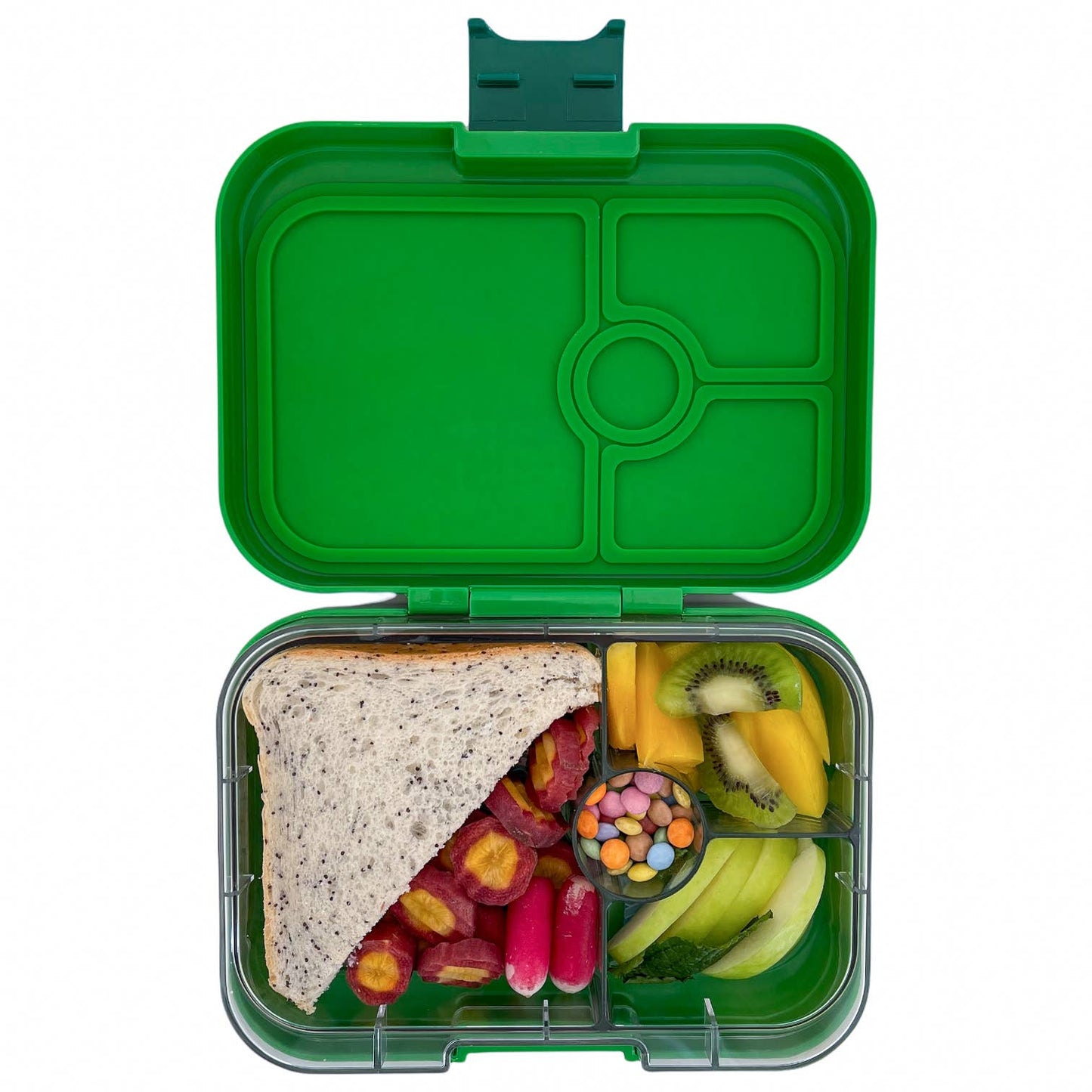 Yumbox Leakproof Sandwich Friendly Bento Box Jurassic Green (Dino)