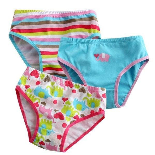 Bikini Briefs 3Pack - Love Elephant
