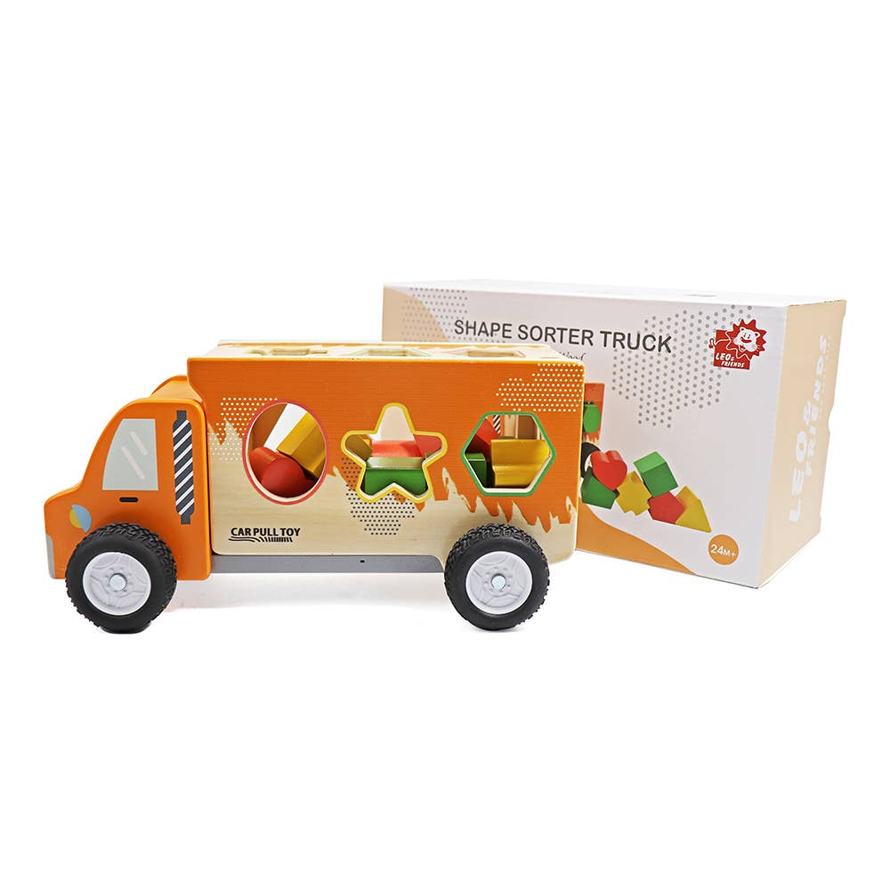 Leo & Friends Shape Sorting Dump Truck