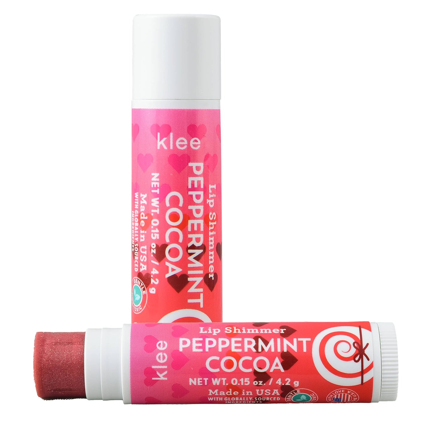 Klee Crystal Glow - Holiday Blush and  Lip Shimmer Set