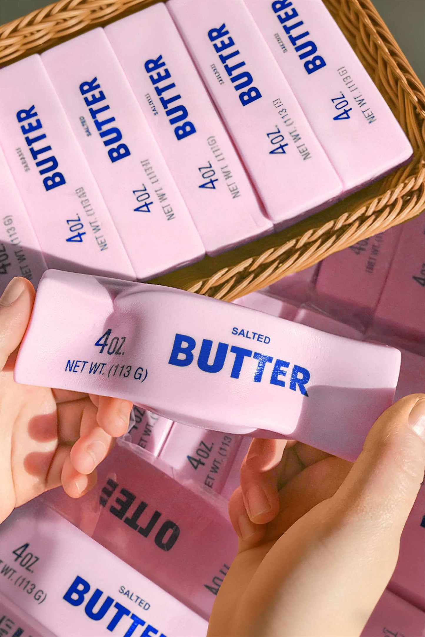Slow Rising Stress Relief Sensory Butter Sticker Squishy