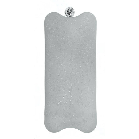 Ubbi Non-Slip Gray Bath Mat Accessory