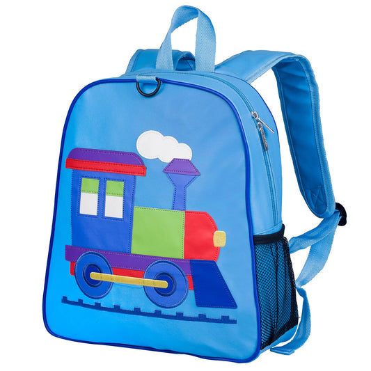 Wildkin Train Embroidered Backpack